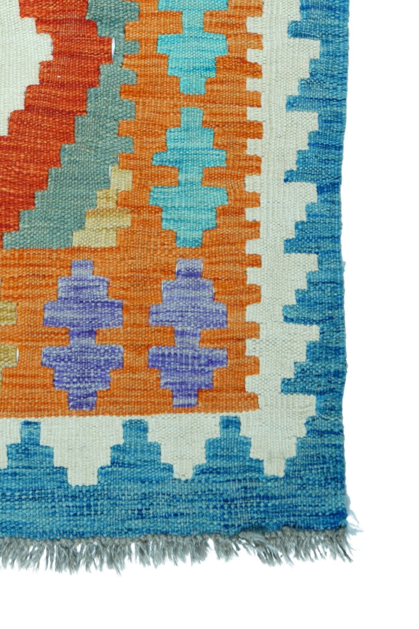 Kelim vloerkleed handgeweven uit Afghanistan - 4