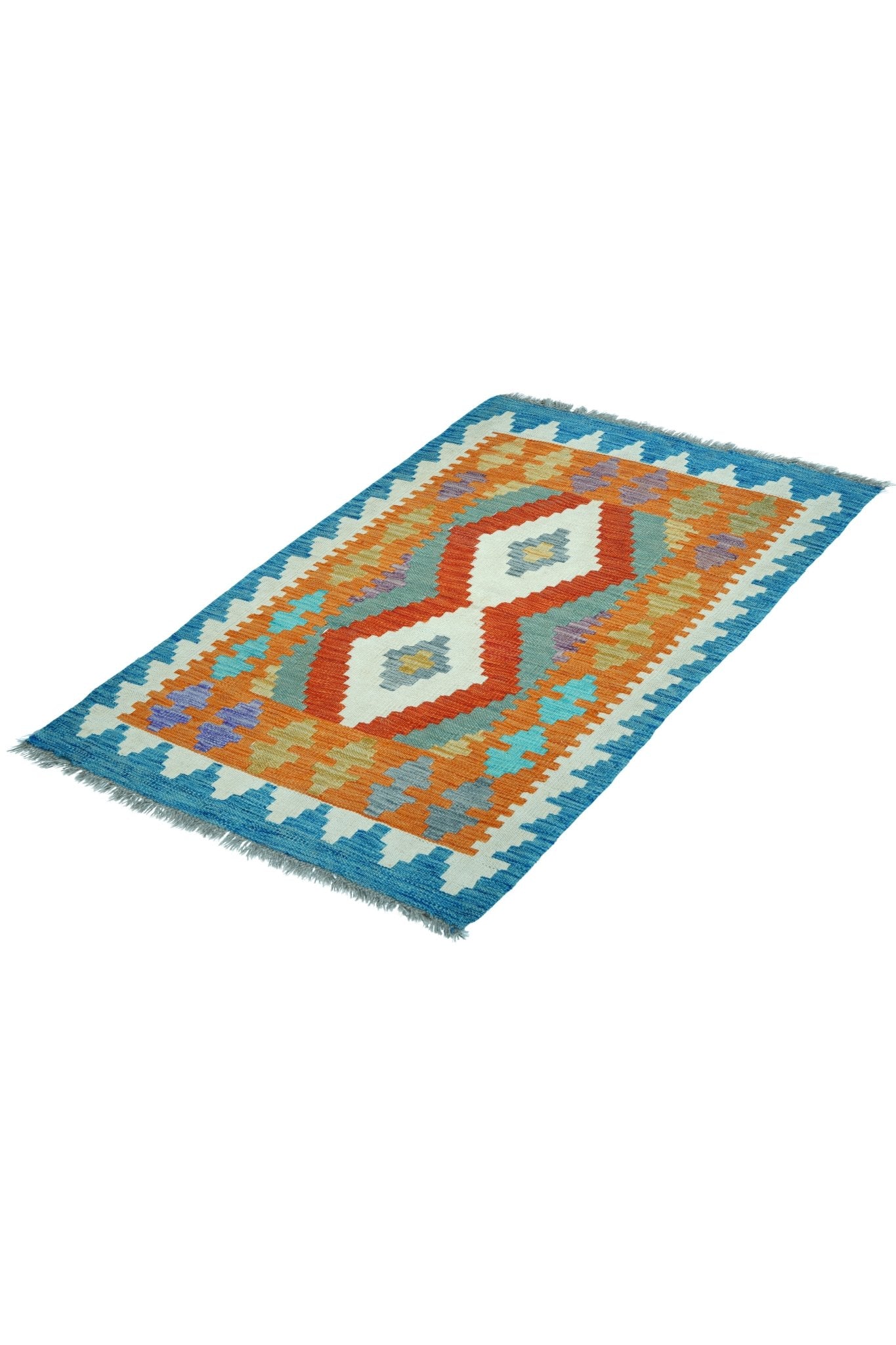 Kelim vloerkleed handgeweven uit Afghanistan - 2