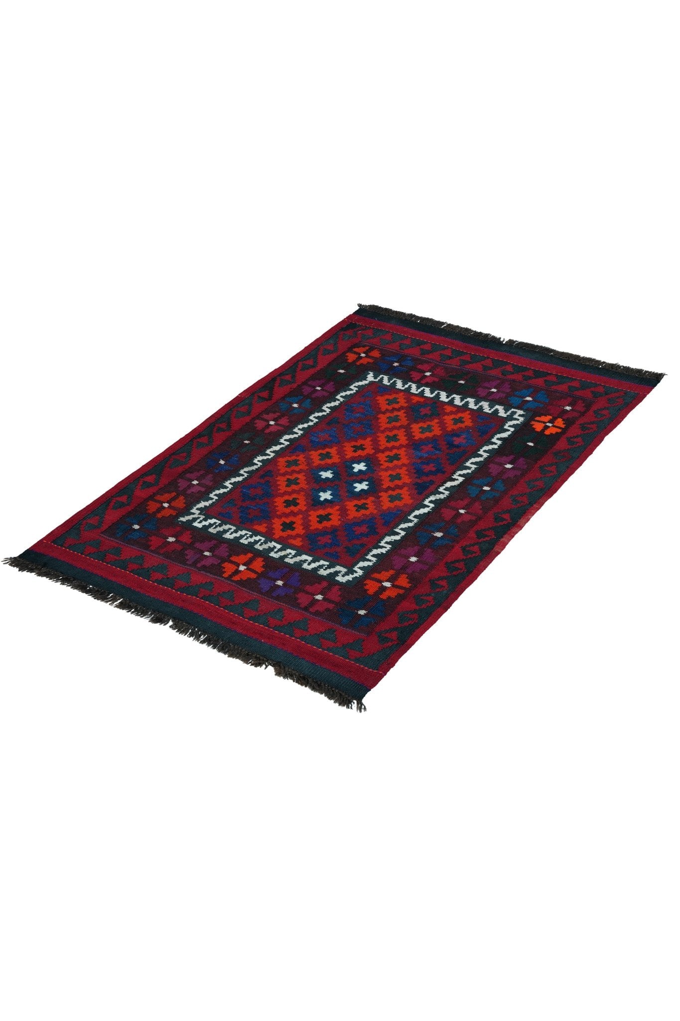 Kelim vloerkleed handgeweven uit Afghanistan - 2